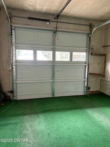 a view of a trees in a park