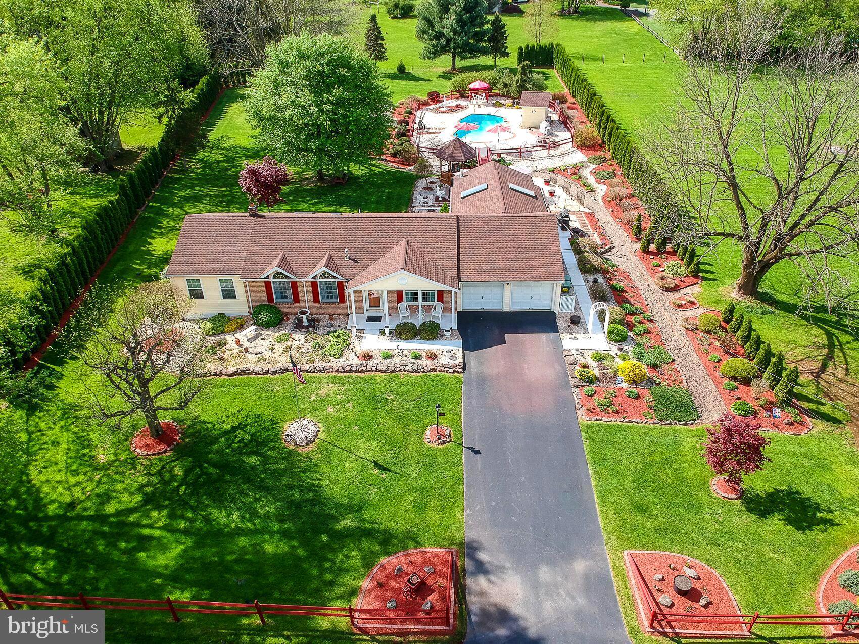24 Harley Road Pottstown, PA 19465 - Photo 1 of 42 Aerial View of entire property