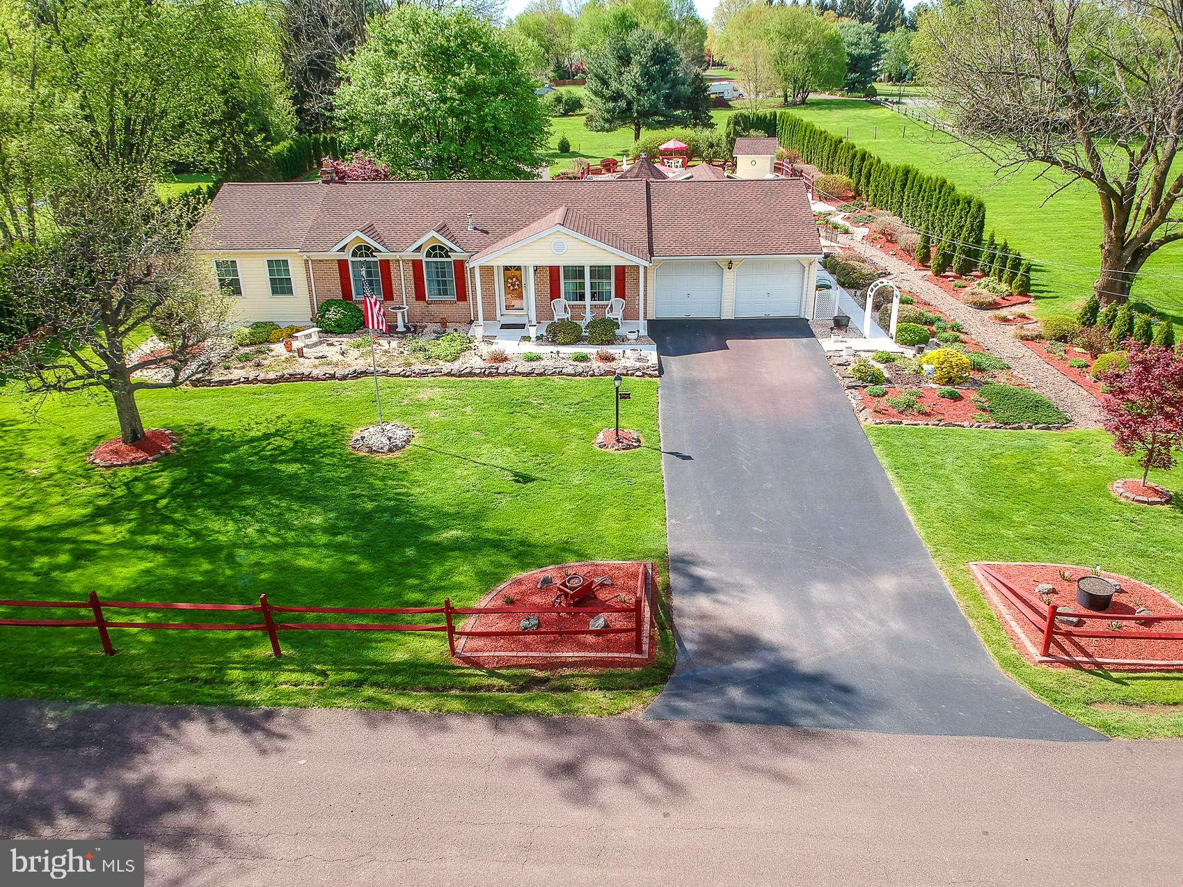 24 Harley Road Pottstown, PA 19465 - Photo 2 of 42 Aerial view of front