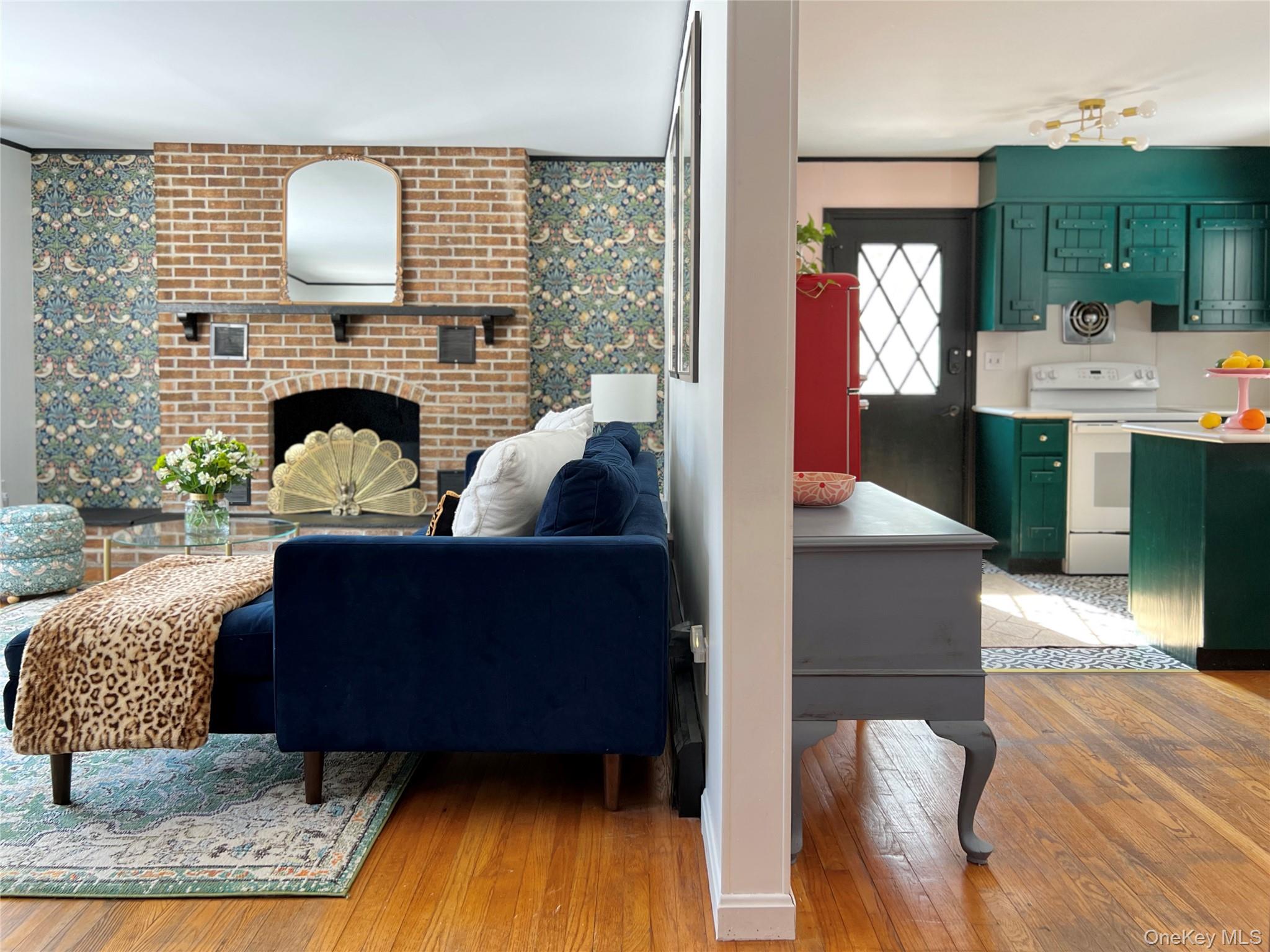 9 King Road Rhinebeck, NY 12572 - Photo 6 of 20 a living room with furniture and a fireplace