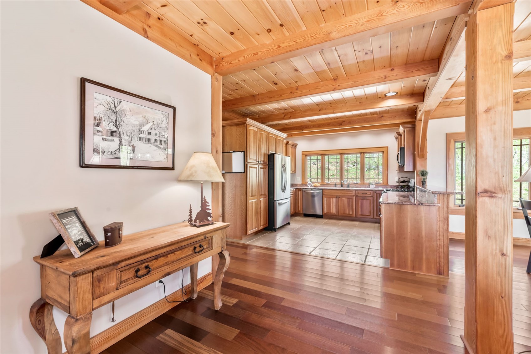 51193 Smith Creek Road Steamboat Springs, CO 80487 - Photo 7 of 48 a view of an entryway with wooden floor