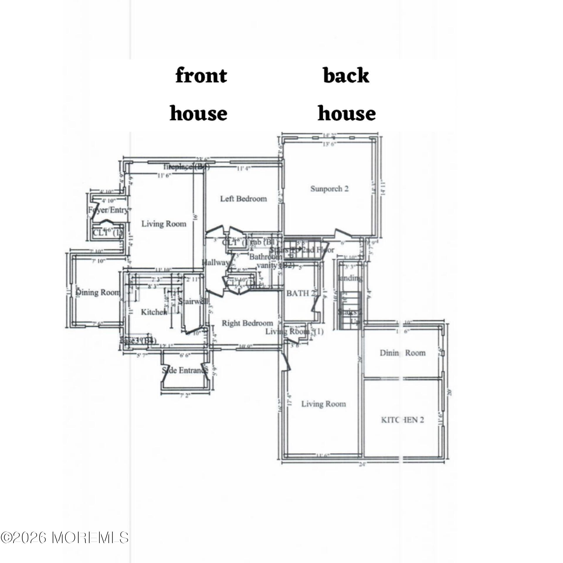 152 Chapel Hill Road Middletown, NJ 07701 - Photo 7 of 18 a picture of a floor plan