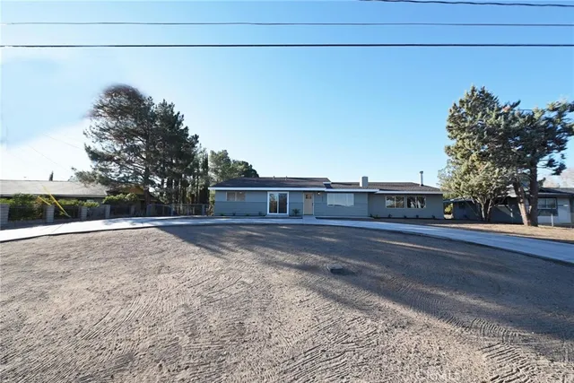 a view of a big yard