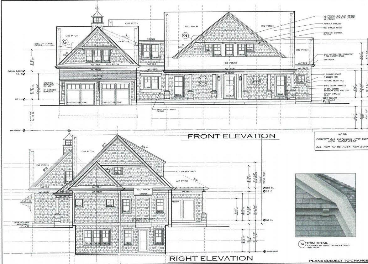 3 Snow Way Orleans, MA 02653 - Photo 4 of 33 a black and white photo of a building