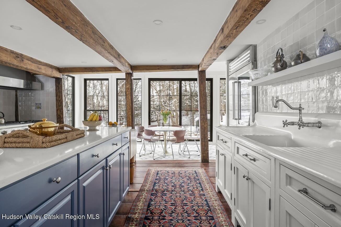 33 Broad Street Kinderhook, NY 12106 - Photo 20 of 83 22 - view of terrace from Kitchen