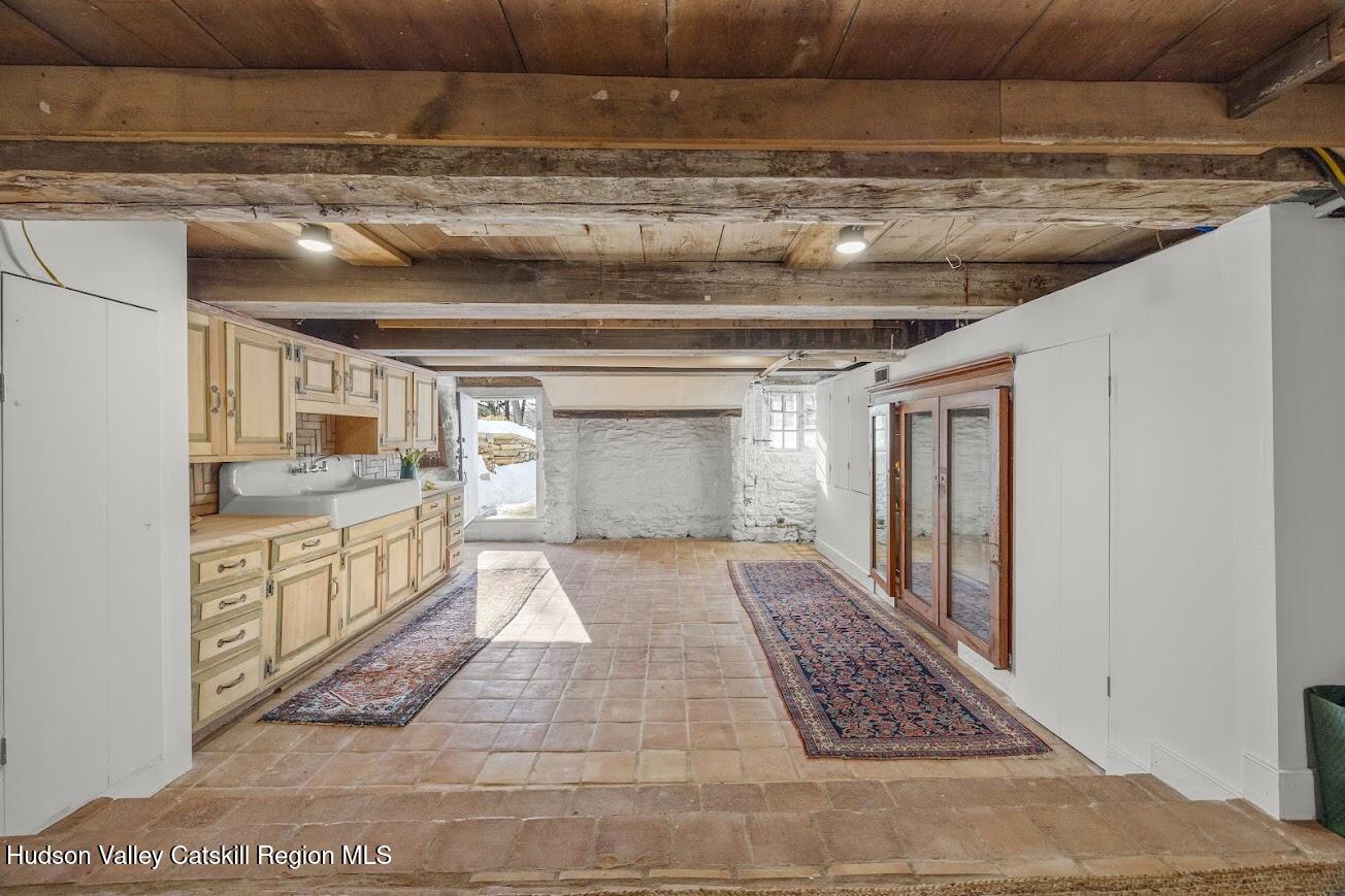 33 Broad Street Kinderhook, NY 12106 - Photo 51 of 76 48b - view out basement door from rathsk
