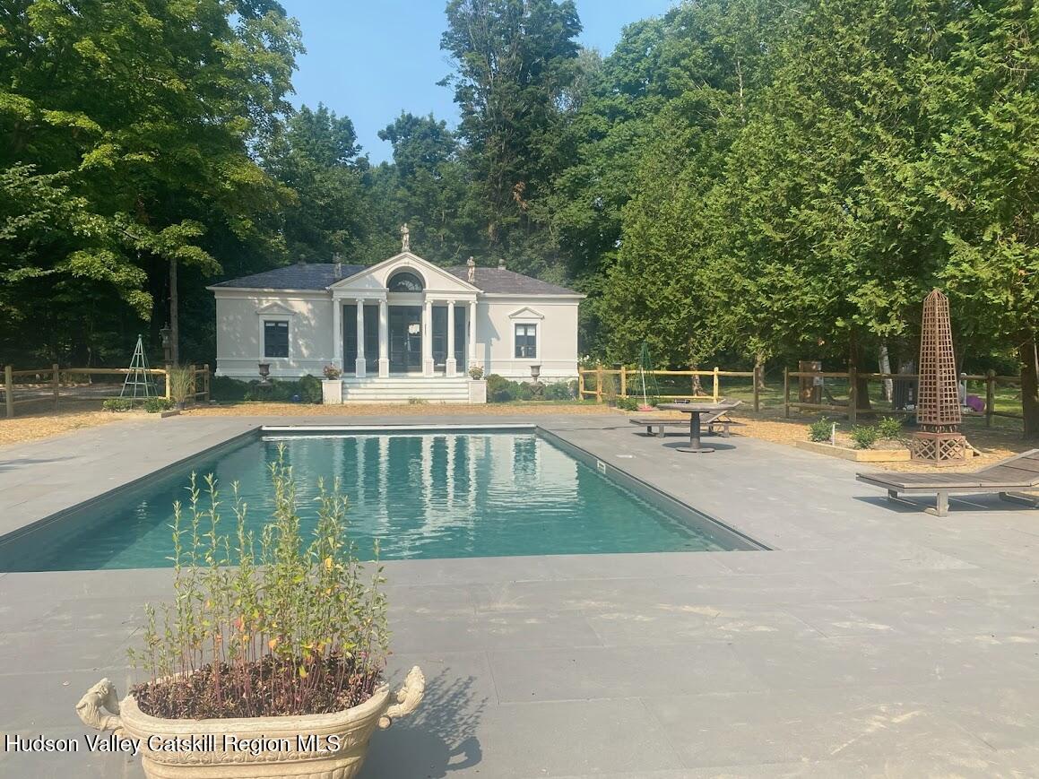 33 Broad Street Kinderhook, NY 12106 - Photo 54 of 83 49 - Pool house exterior - summer