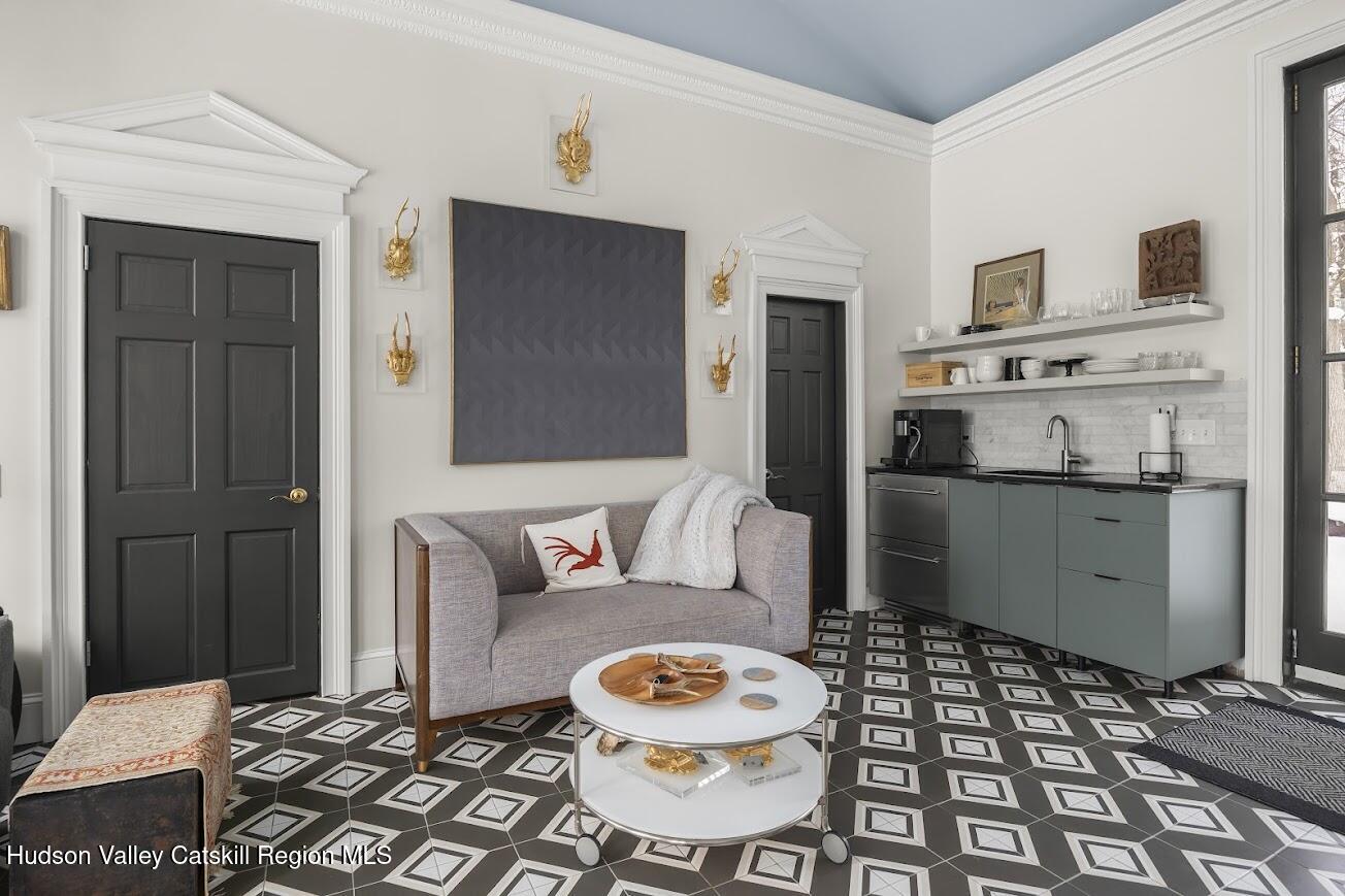 33 Broad Street Kinderhook, NY 12106 - Photo 58 of 83 53 - Open kitchen living area in poolhou