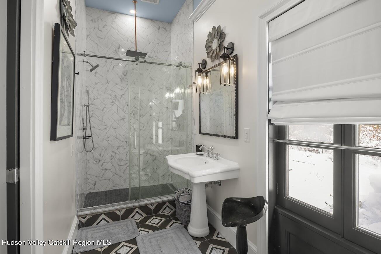 33 Broad Street Kinderhook, NY 12106 - Photo 59 of 83 54 - Ensuite bath in poolhouse