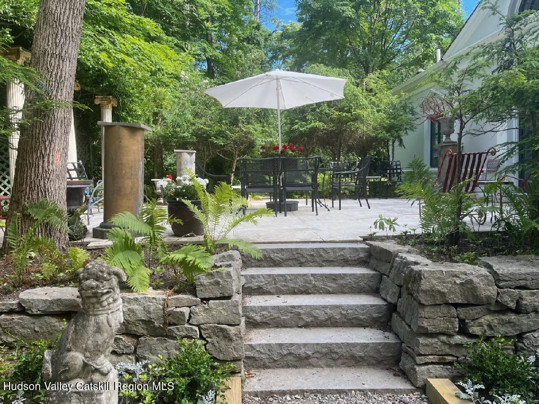 33 Broad Street Kinderhook, NY 12106 - Photo 73 of 76 66 - stairway from parking area leading