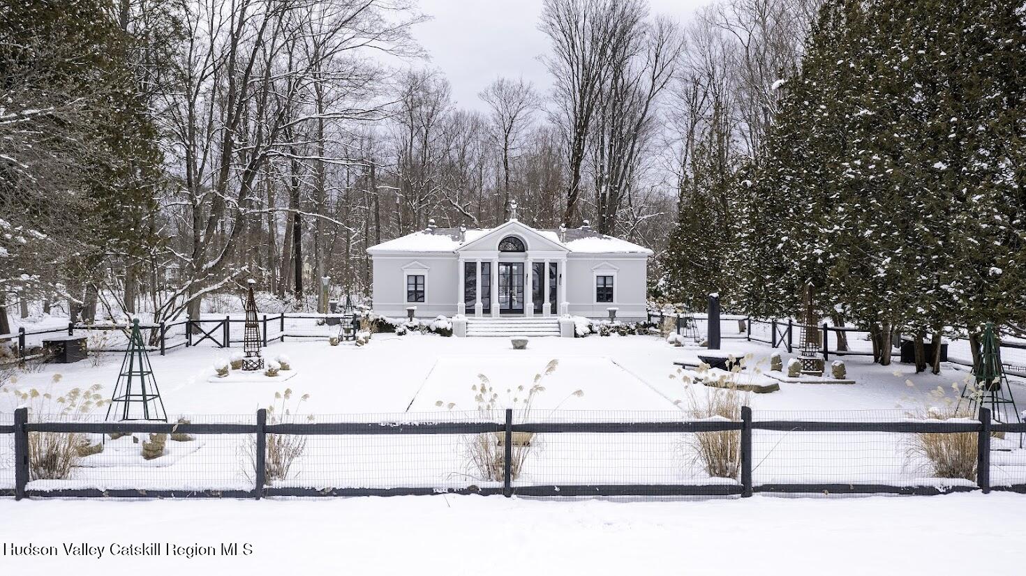 33 Broad Street Kinderhook, NY 12106 - Photo 75 of 83 71 - Drone shot of pool surround