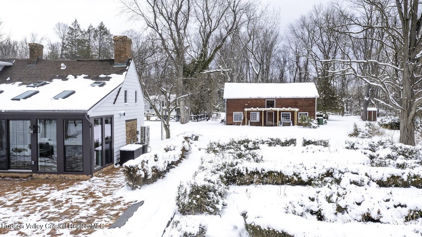 33 Broad Street Kinderhook, NY 12106 - Photo 83 of 83 82 - view looking from terrace to barn
