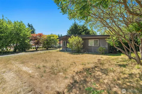 front view of house with yard