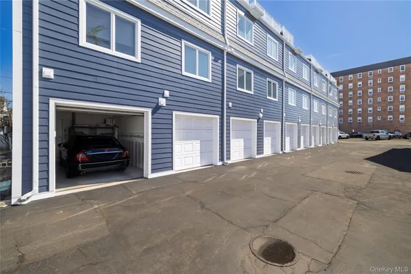 a view of a car garage