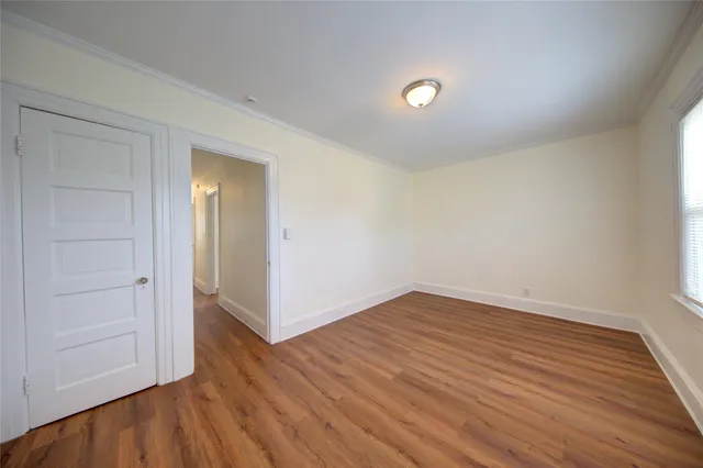 wooden floor in an empty room