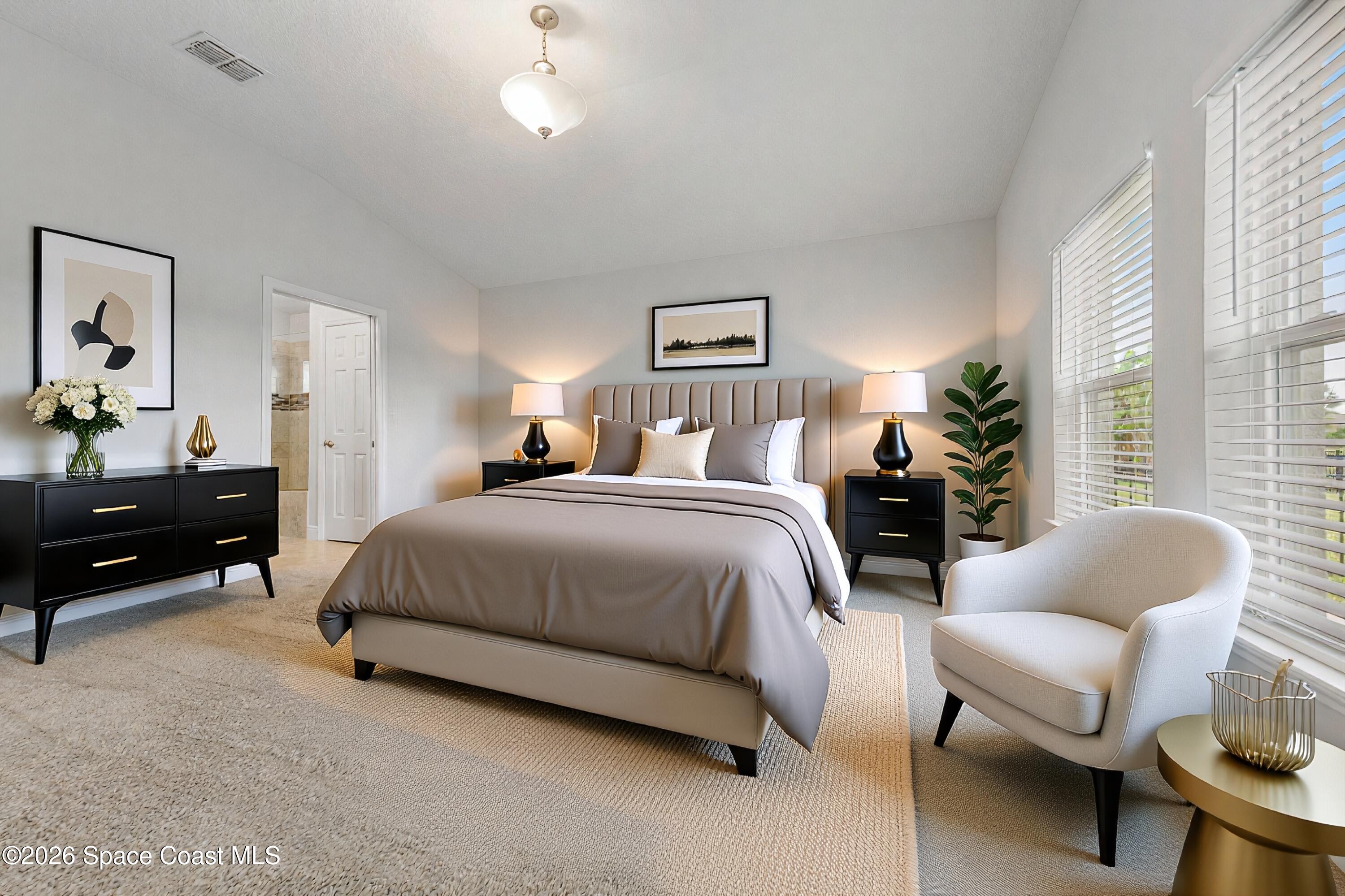 4415 Ruthann Circle Melbourne, FL 32934 - Photo 24 of 46 Master bd staged