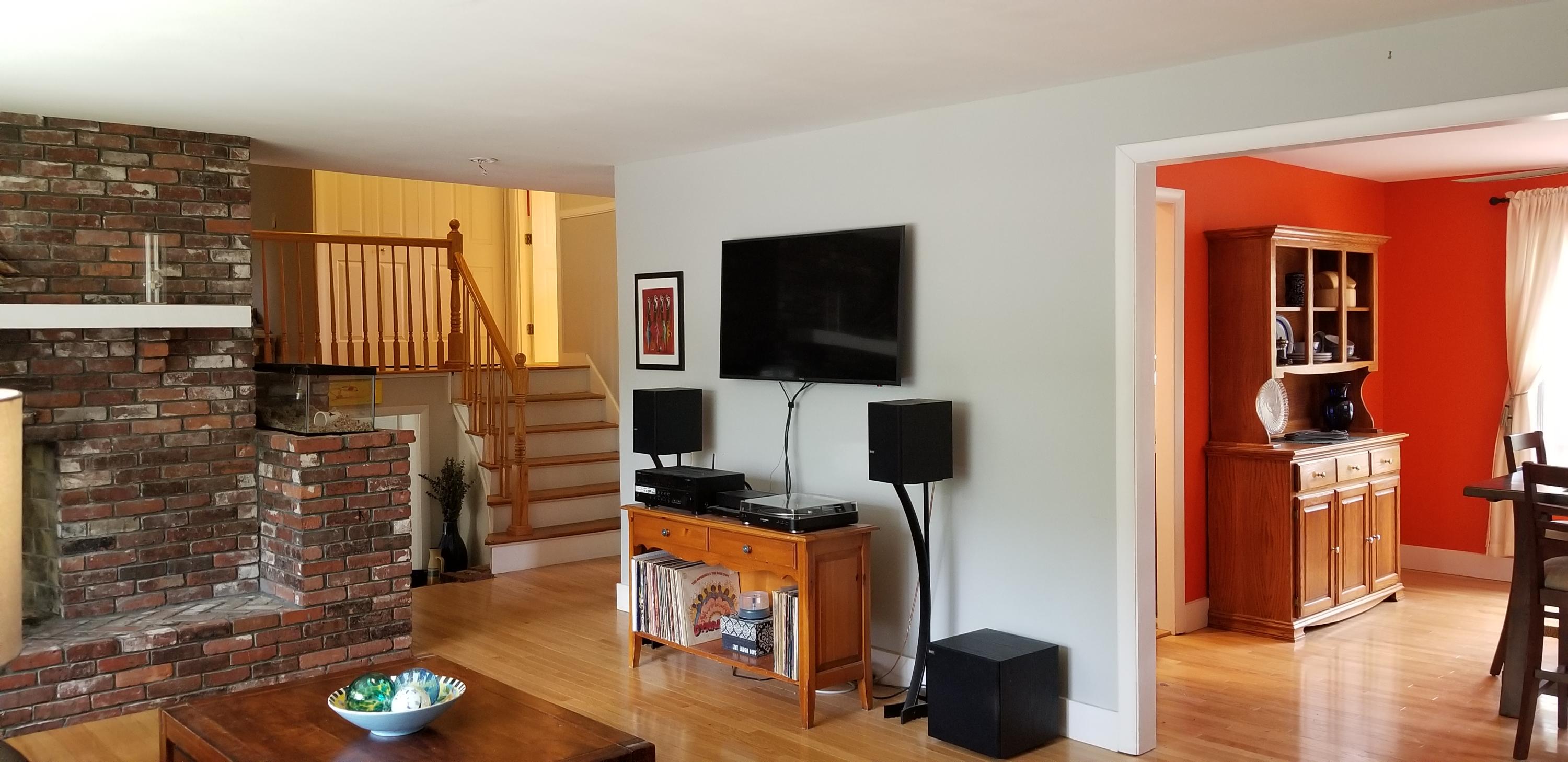 628 County Road Pocasset, MA 02559 - Photo 9 of 21 a living room with furniture and a flat screen tv