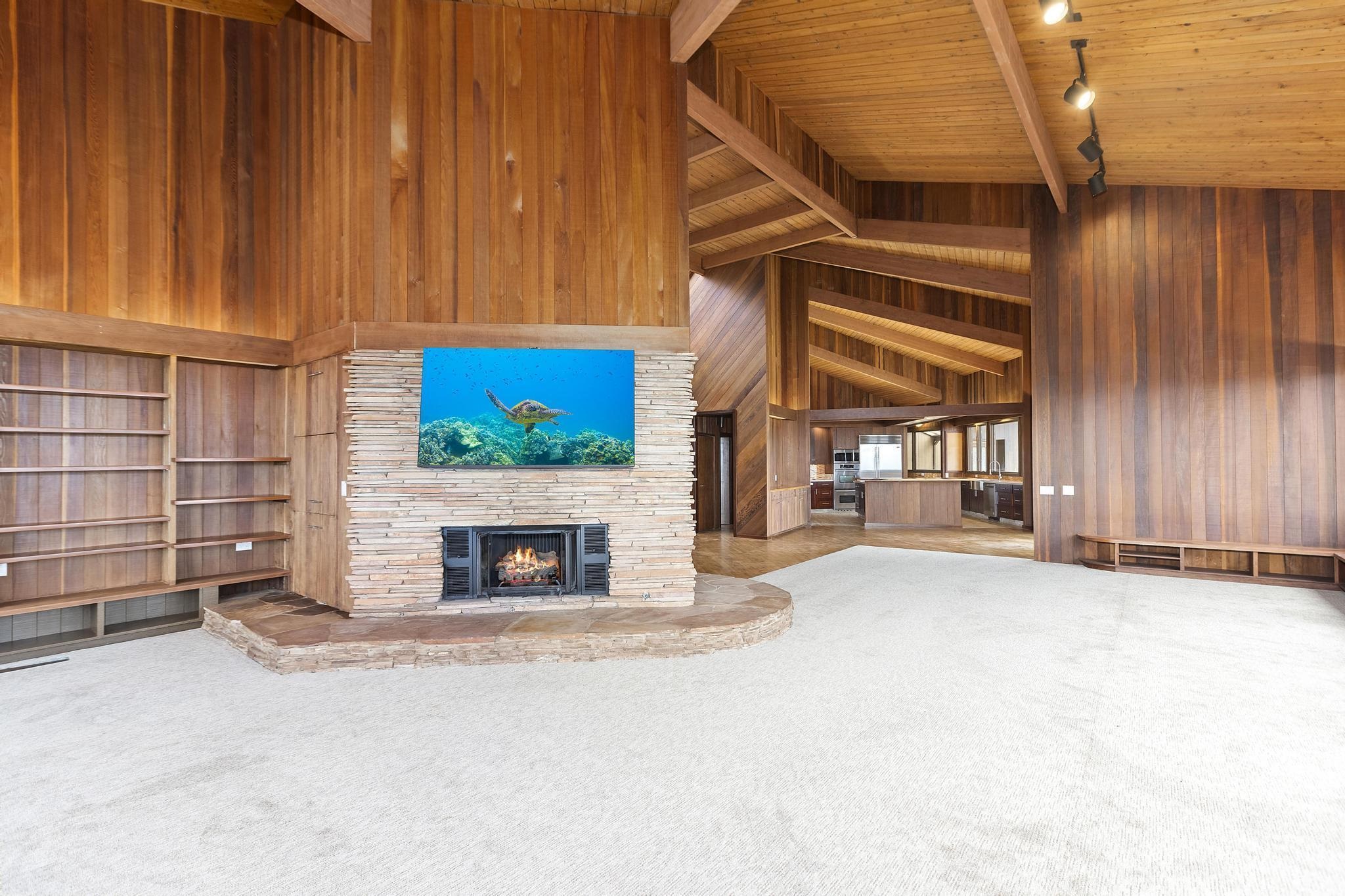 2450 Piiholo Road Makawao, HI 96768 - Photo 11 of 39 a view of a fireplace