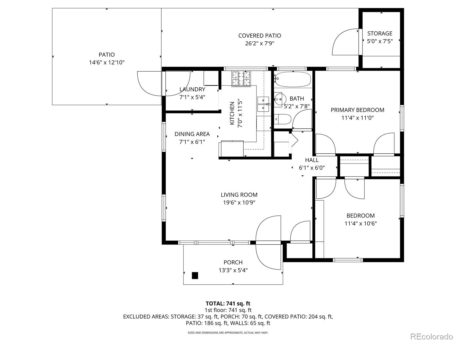 1111 South Perry Street Denver, CO 80219 - Photo 12 of 23 a picture of a book and a bed
