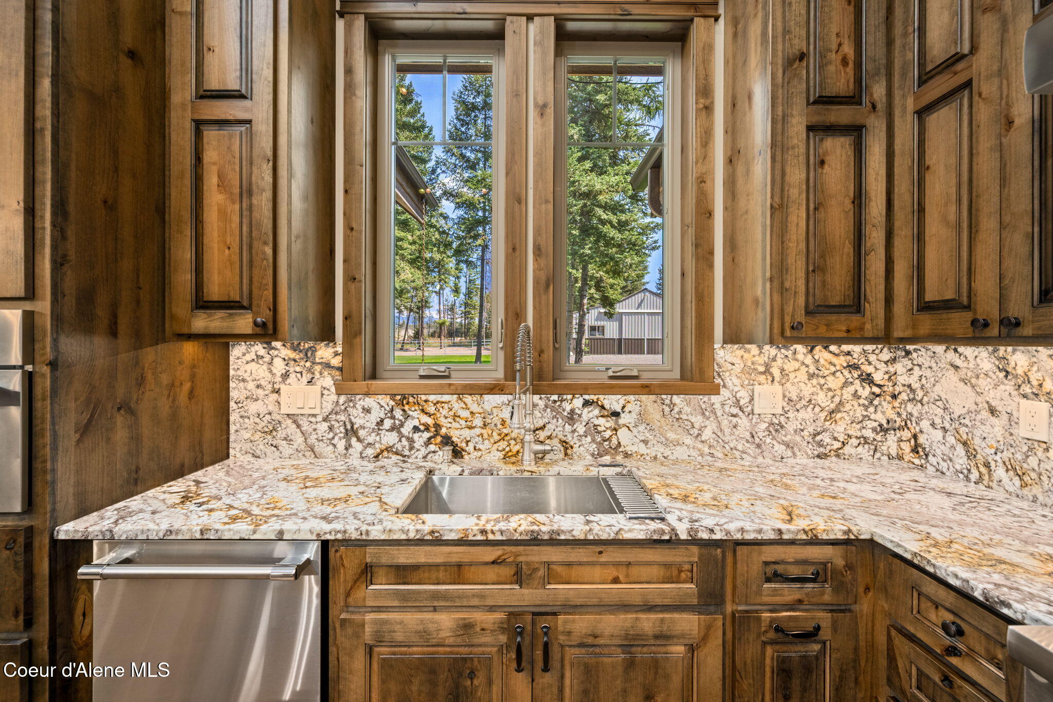 1609 East Amulet Circle Rathdrum, ID 83858 - Photo 16 of 68 Watch the horses while you do dishes