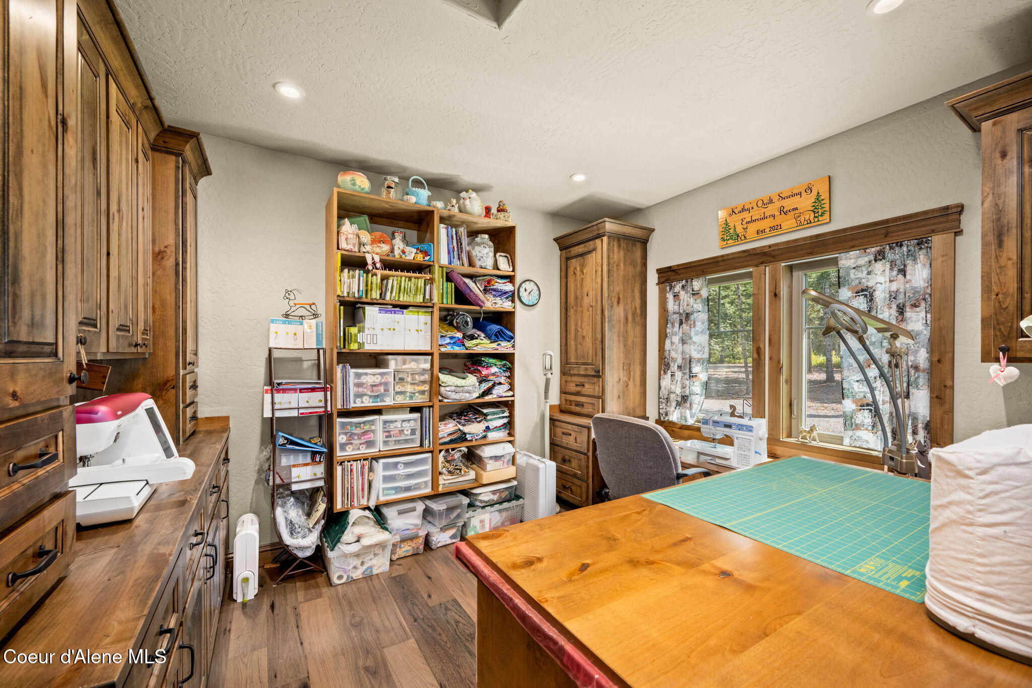 1609 East Amulet Circle Rathdrum, ID 83858 - Photo 32 of 68 Finished craft room off garage