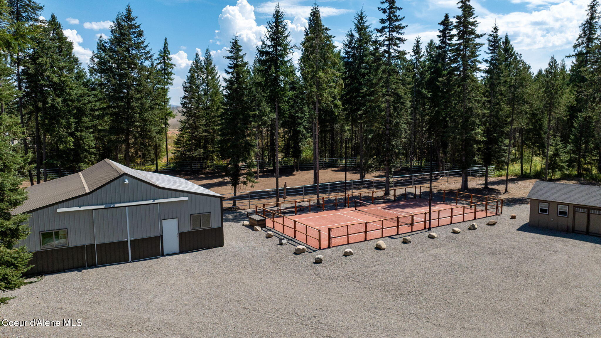 1609 East Amulet Circle Rathdrum, ID 83858 - Photo 40 of 68 Barn & pickball ct