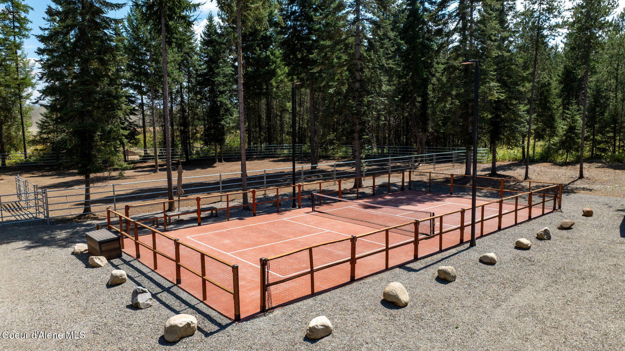 1609 East Amulet Circle Rathdrum, ID 83858 - Photo 41 of 68 Pickle ball ct is fenced