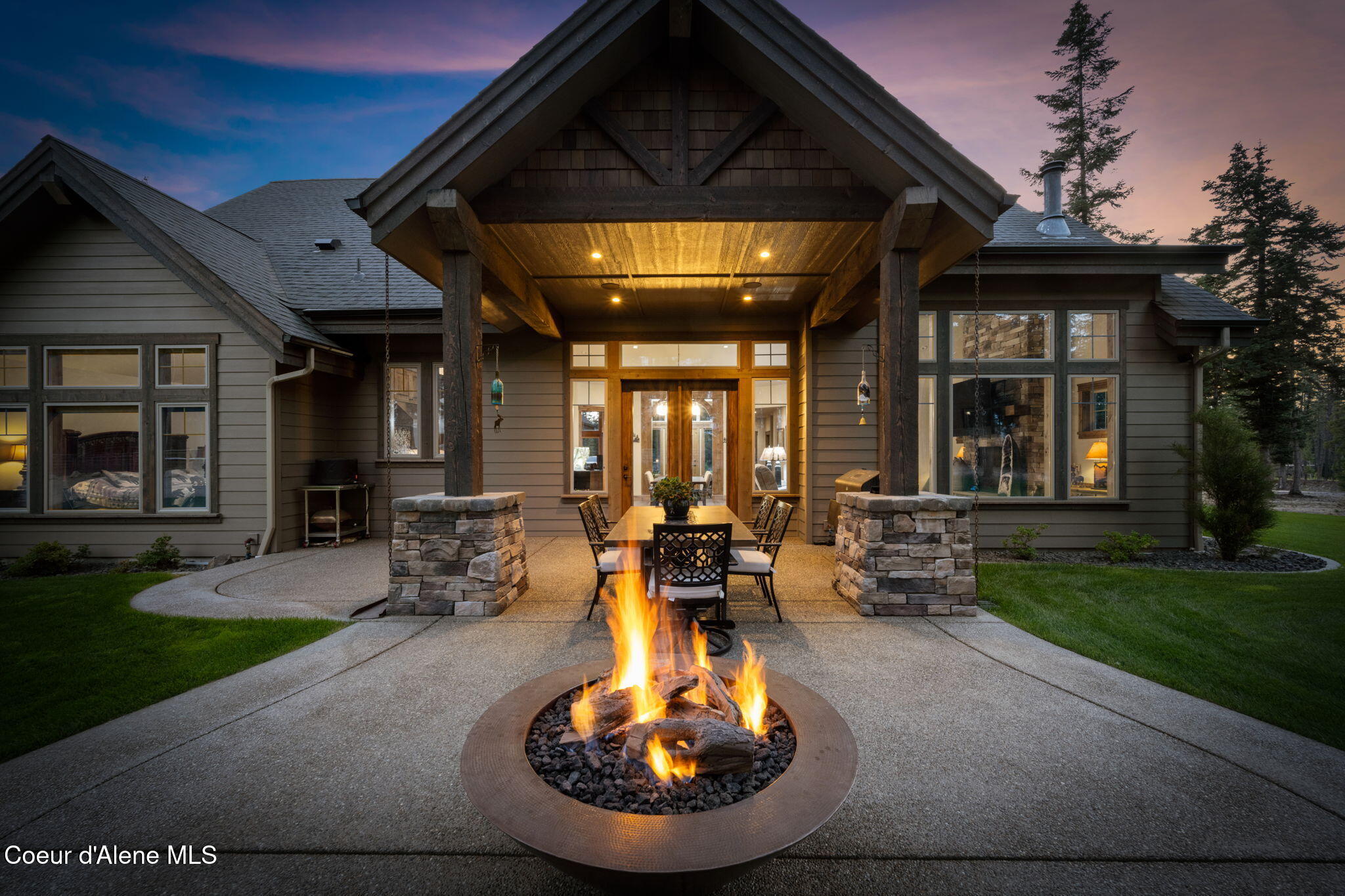 1609 East Amulet Circle Rathdrum, ID 83858 - Photo 64 of 68 Gas Firepit