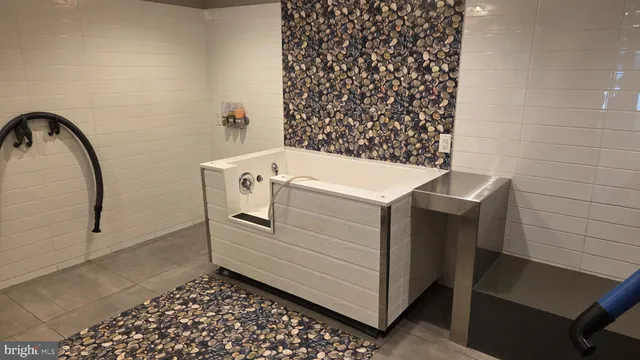 a view of bike storage