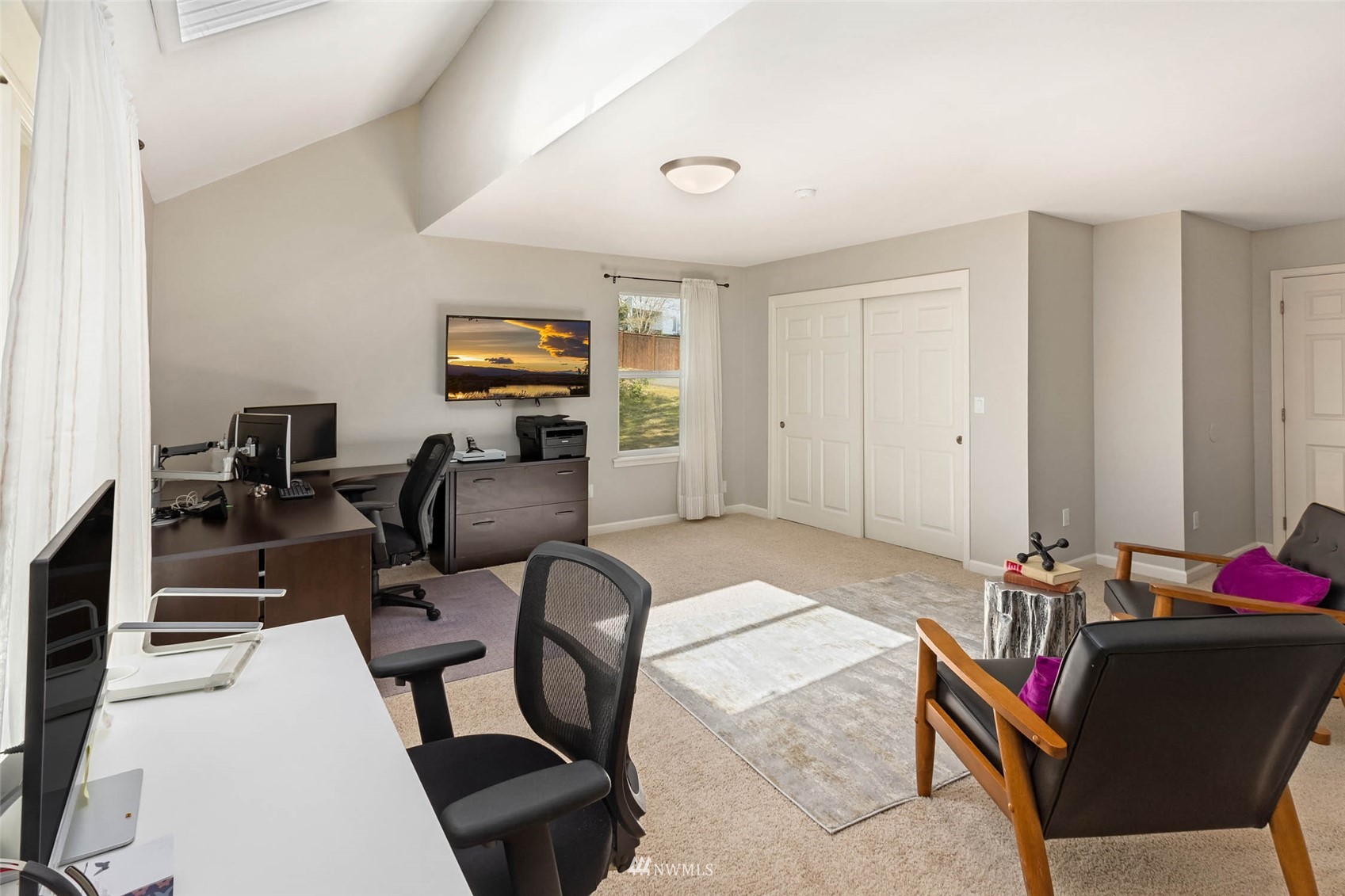 314 171st Street Southeast Bothell, WA 98012 - Photo 14 of 36 a living room with furniture and a flat screen tv
