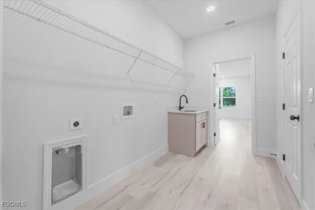 a view of a yard from a balcony