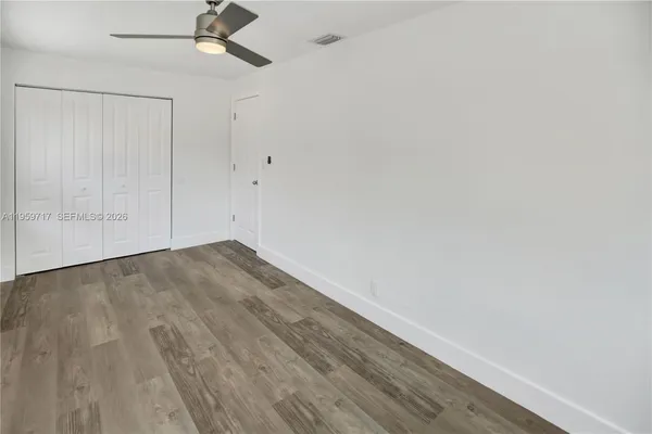 wooden floor in a room
