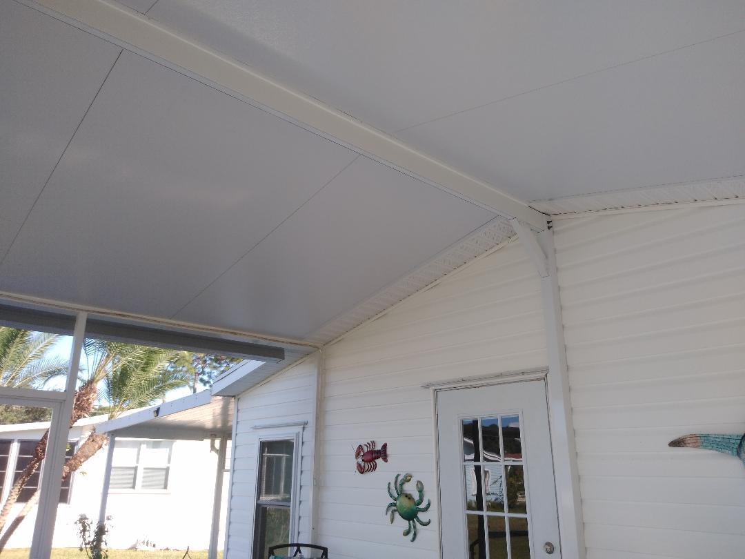 504 Thames Bluff Ridge Fort Pierce, FL 34982 - Photo 35 of 35 Vaulted Ceiling on Back Screened Porch
