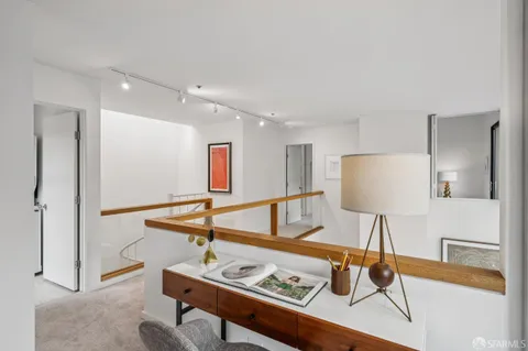 a living room filled with furniture