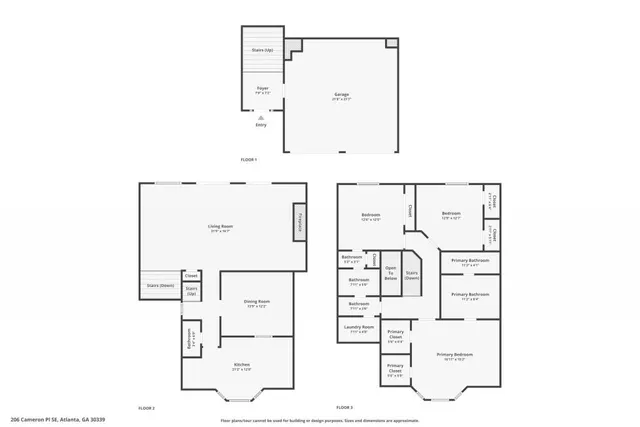 $445,000 | 206 Cameron Place Southeast, Atlanta, GA 30339