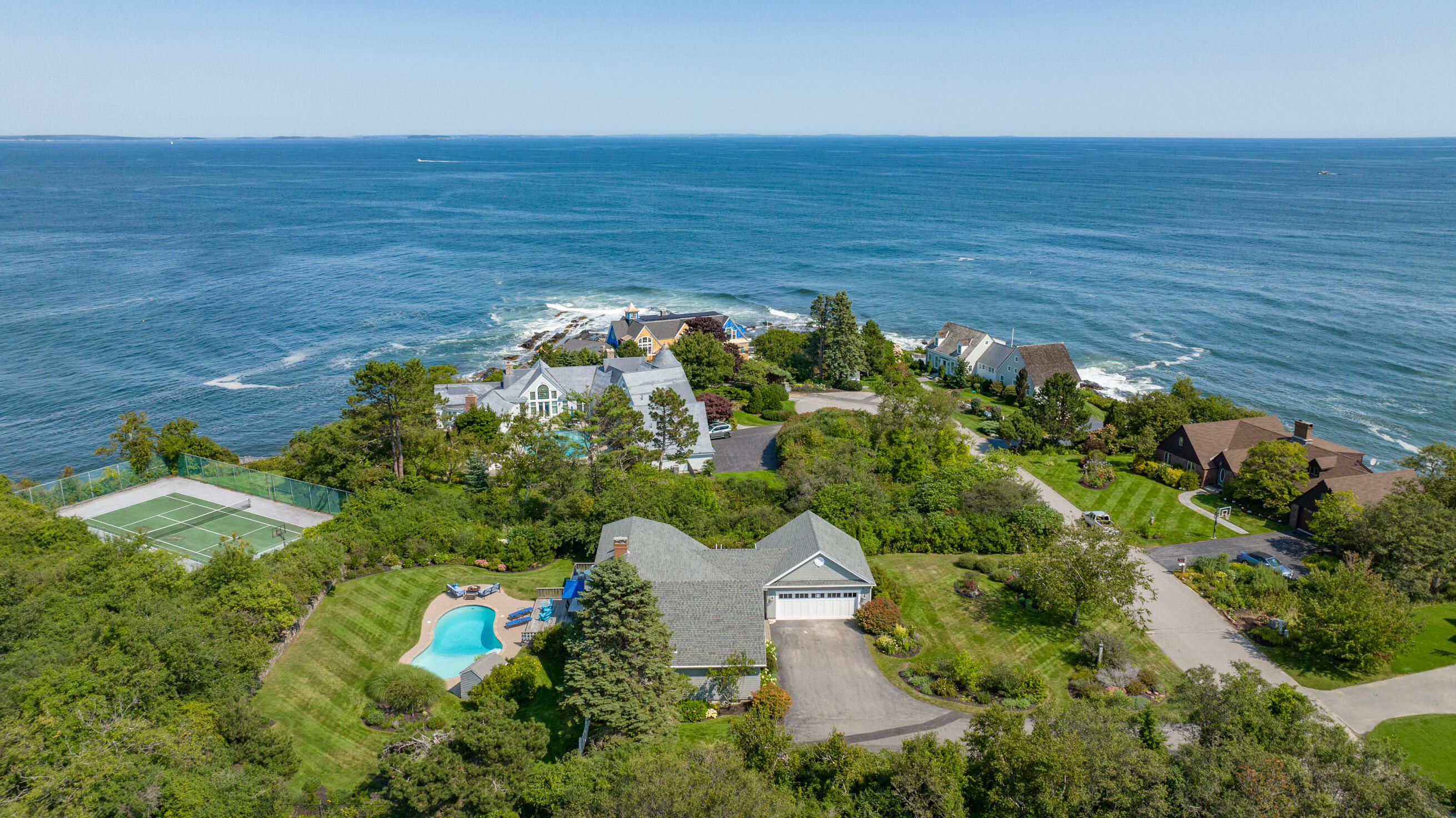 7 Hunts Point Road Cape Elizabeth, ME 04107 - Photo 3 of 58 7 Hunts Point Drone-11