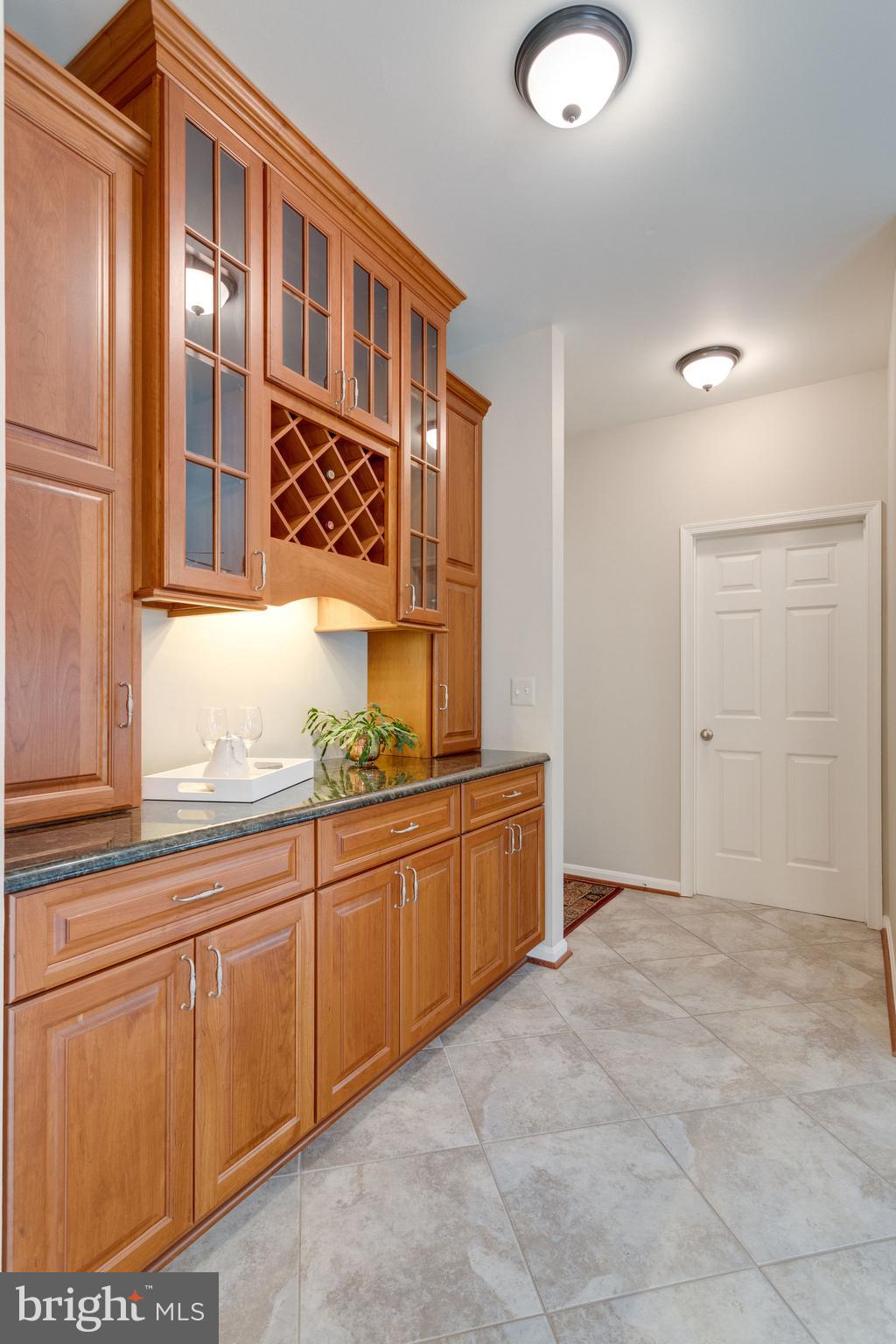 8548 Hooes Road Springfield, VA 22153 - Photo 22 of 53 Custom Cabinets with Interior Lighting