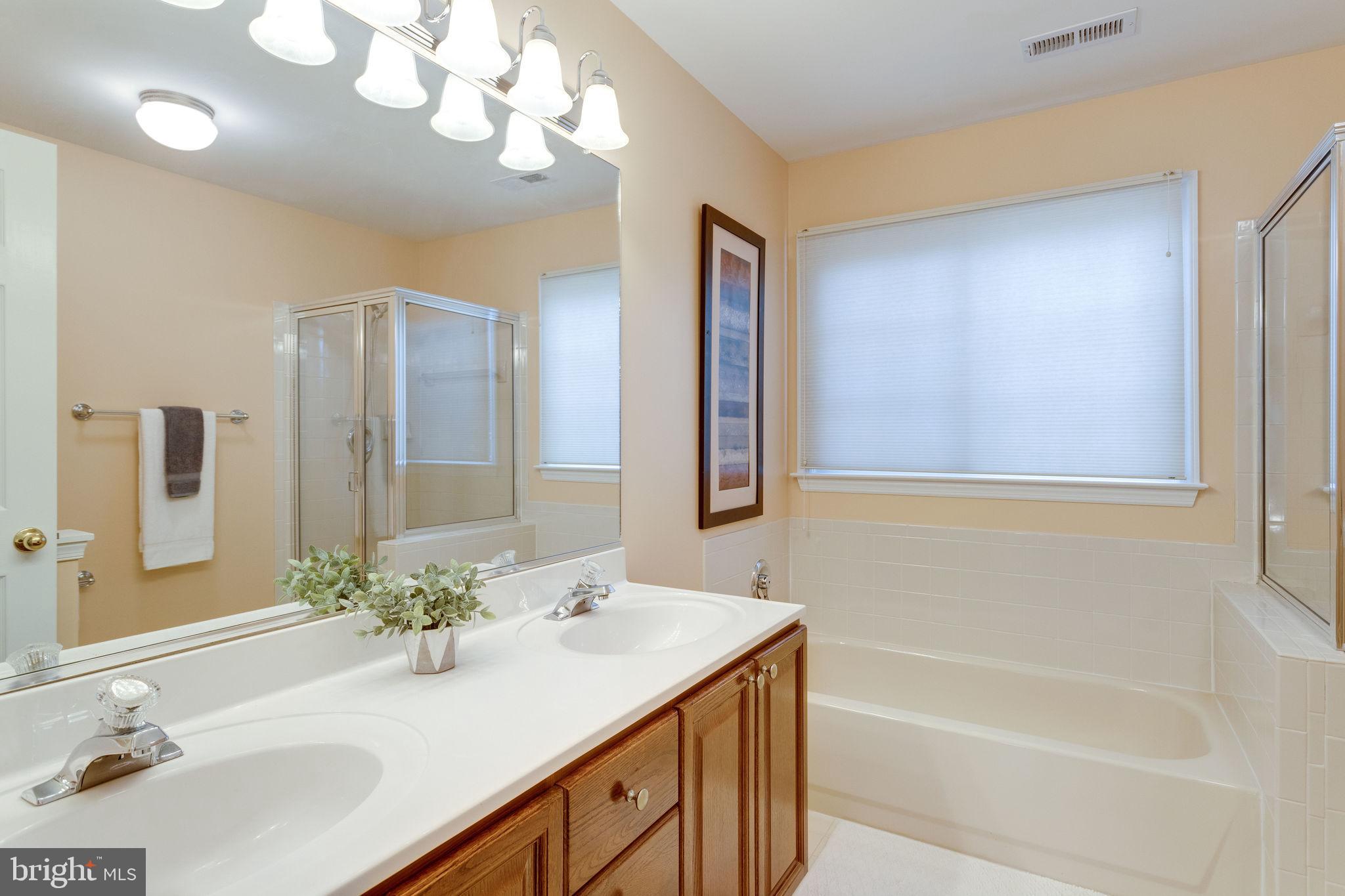 8548 Hooes Road Springfield, VA 22153 - Photo 32 of 53 Bathroom #2 Has Double Sinks