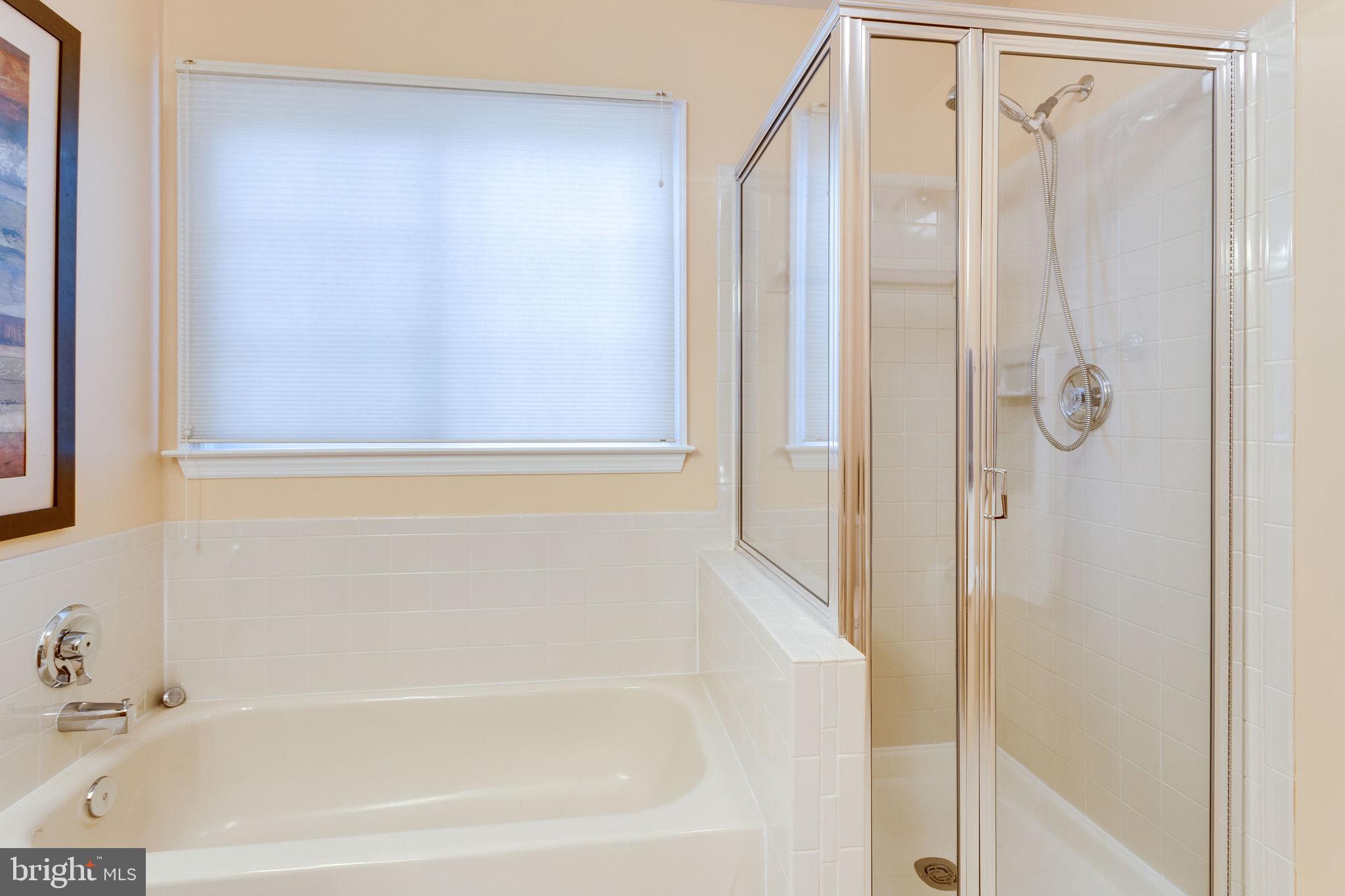 8548 Hooes Road Springfield, VA 22153 - Photo 33 of 53 Bathroom #2 with Separate Tub & Shower