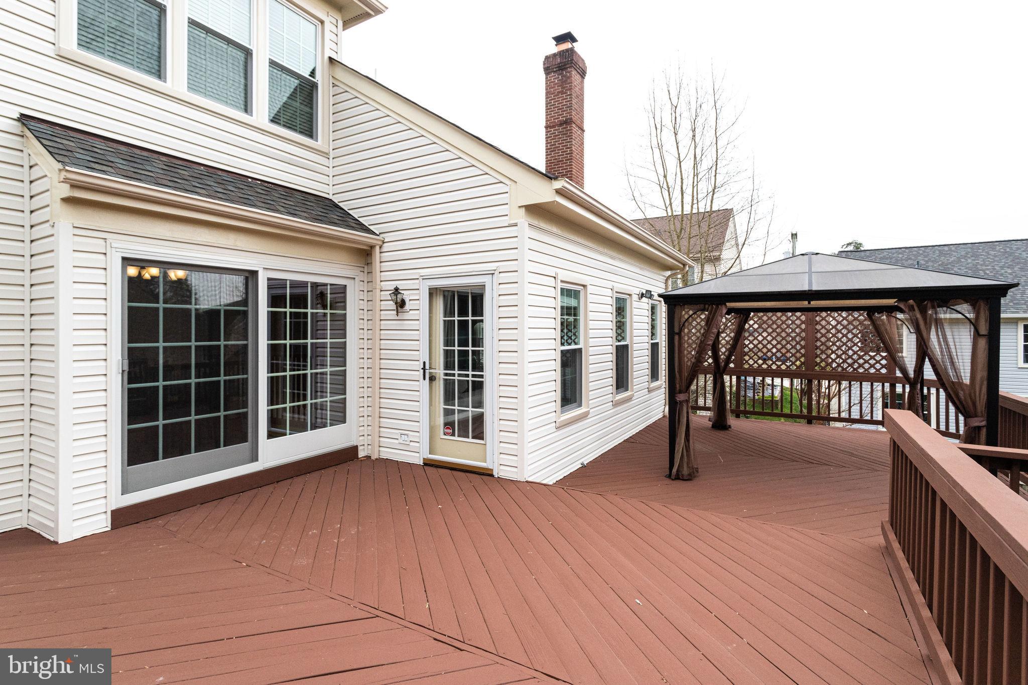 8548 Hooes Road Springfield, VA 22153 - Photo 49 of 53 Deck has LargeCanopy