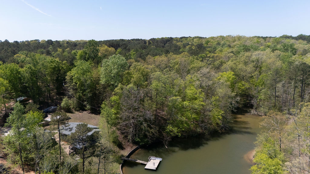0 Bulldog Road Iva, SC 29655 - Photo 18 of 20 Mature woodlands frame a quiet cove featuring a private wooden dock.