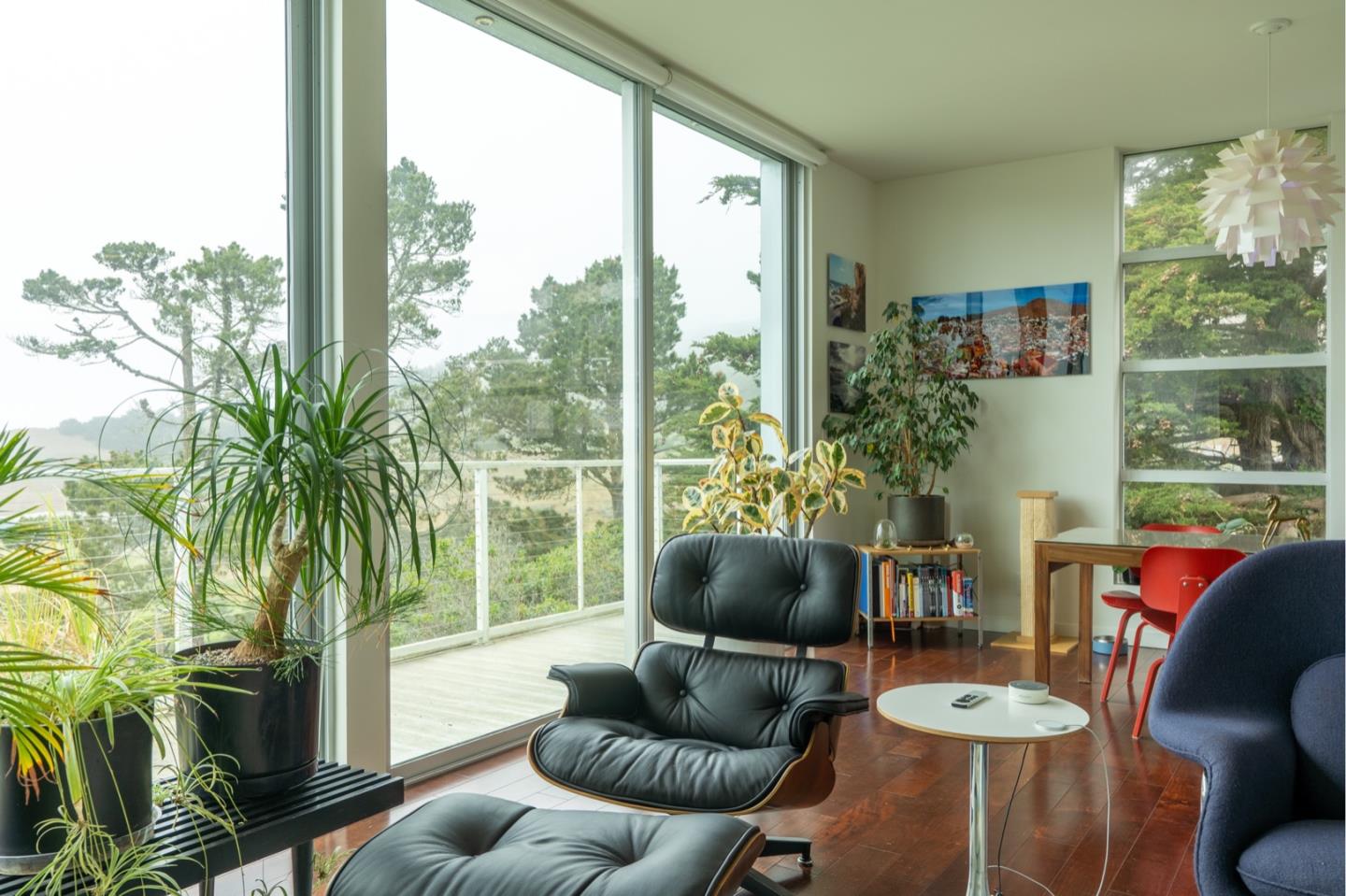451 Talbot Avenue Pacifica, CA 94044 - Photo 13 of 38 a living room with furniture and a floor to ceiling window