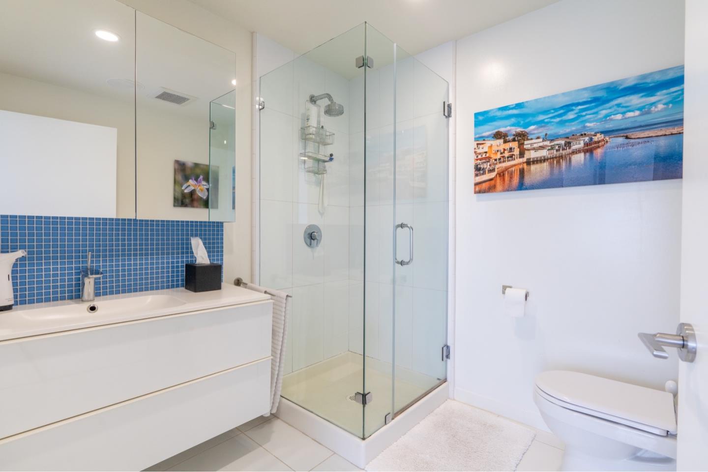451 Talbot Avenue Pacifica, CA 94044 - Photo 23 of 38 a bathroom with a sink a toilet and shower