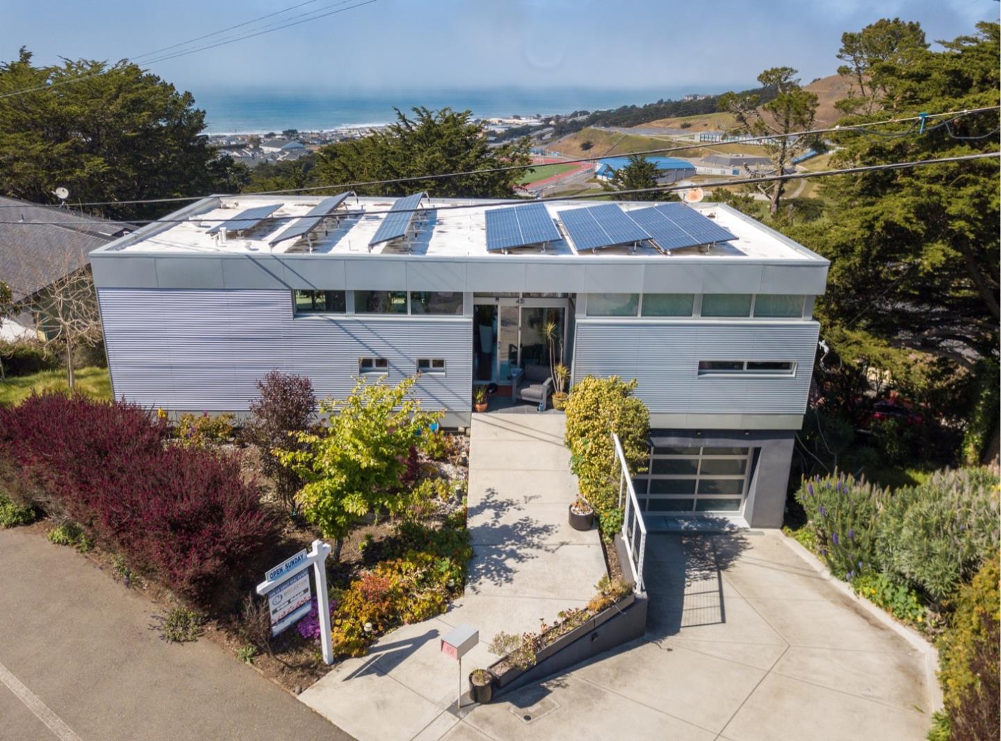 451 Talbot Avenue Pacifica, CA 94044 - Photo 33 of 38 a front view of a house with a yard