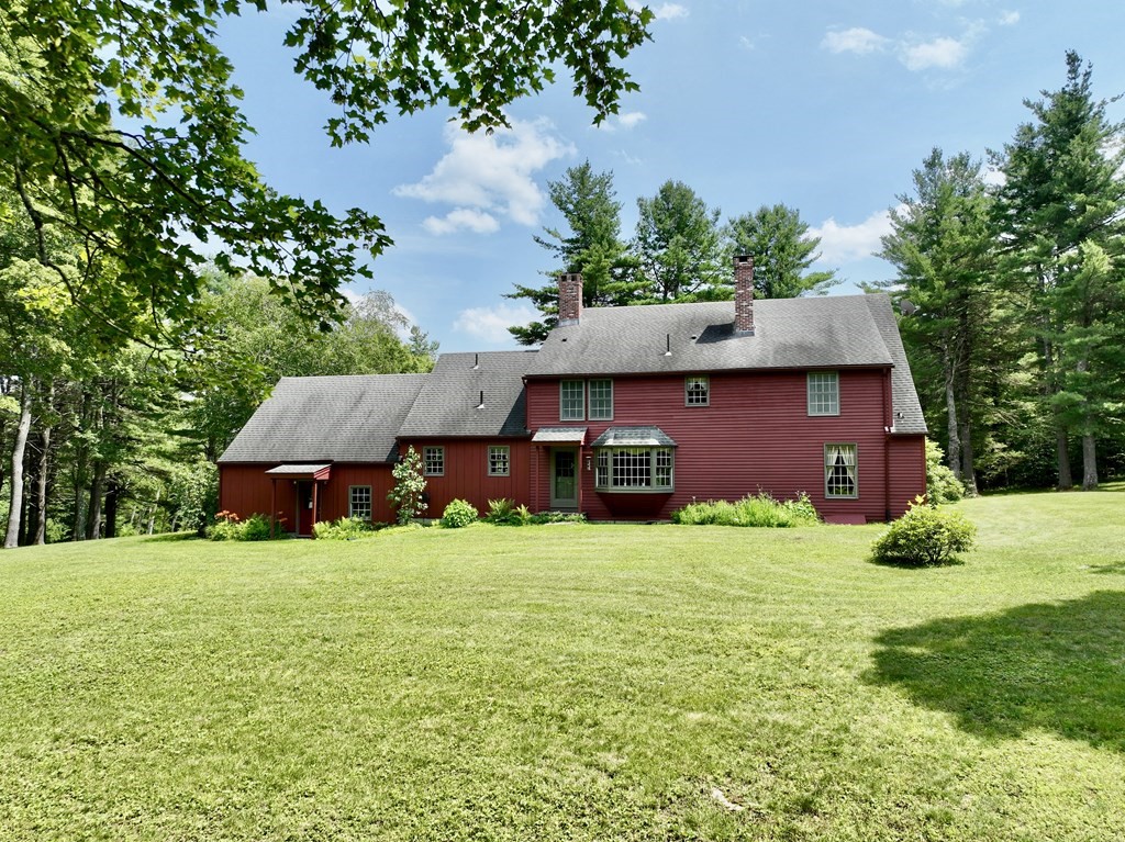 62 West Branch Road Ashfield, MA 01330 - Photo 4 of 42 a front view of a house with a yard