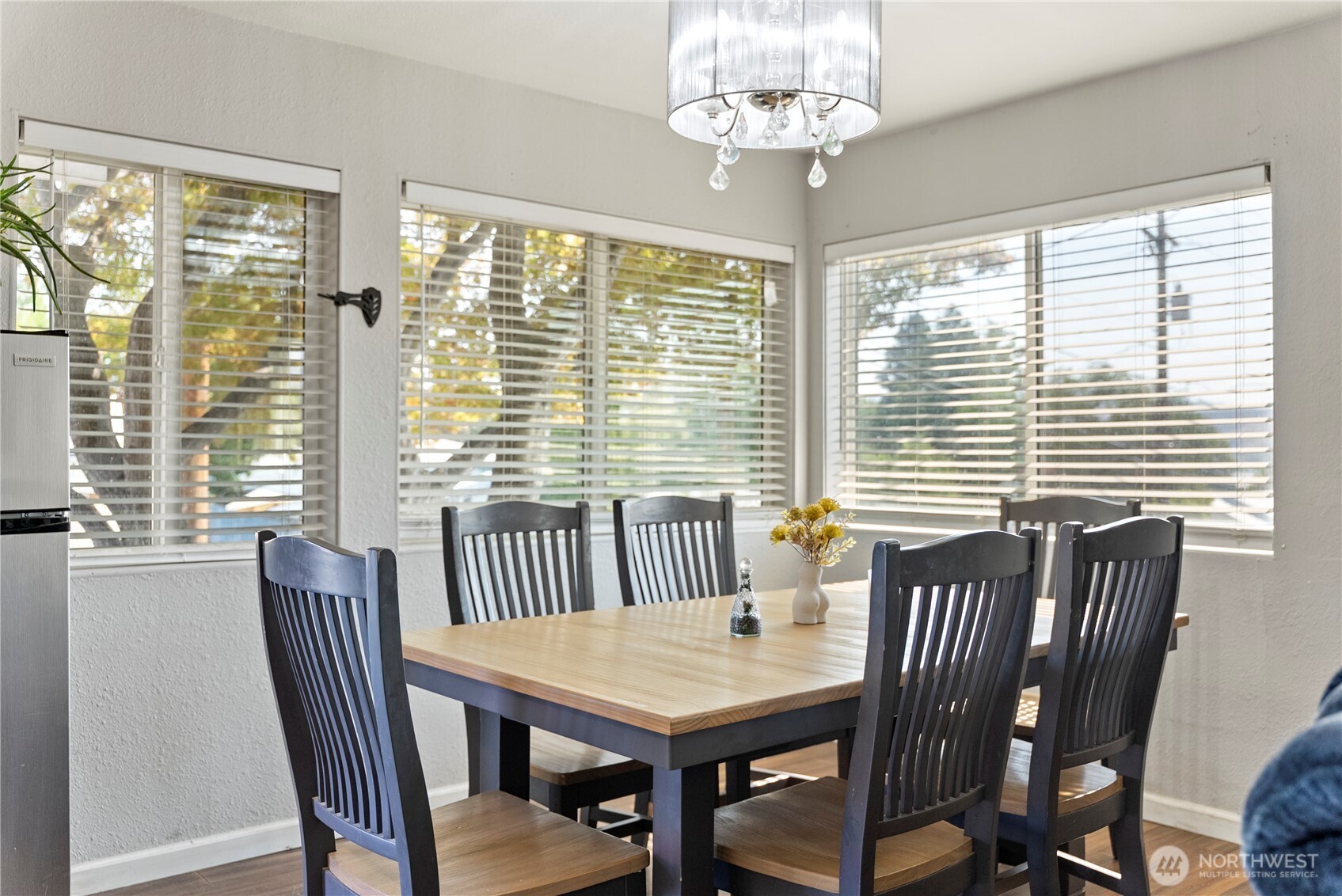 519 Locust Street Omak, WA 98841 - Photo 12 of 33 a view of a dining room with furniture window and outside view