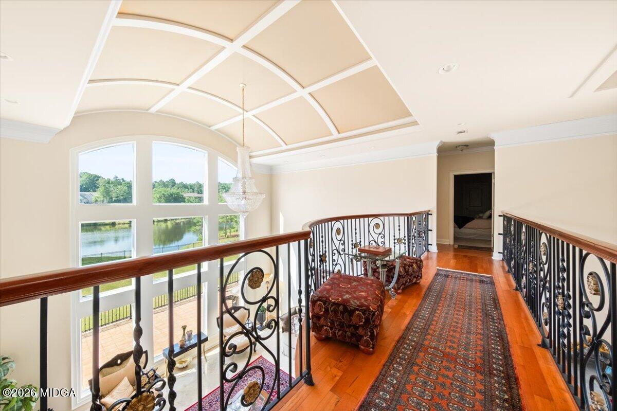 727 Latrobe Way Macon, GA 31220 - Photo 23 of 63 a view of balcony with wooden floor