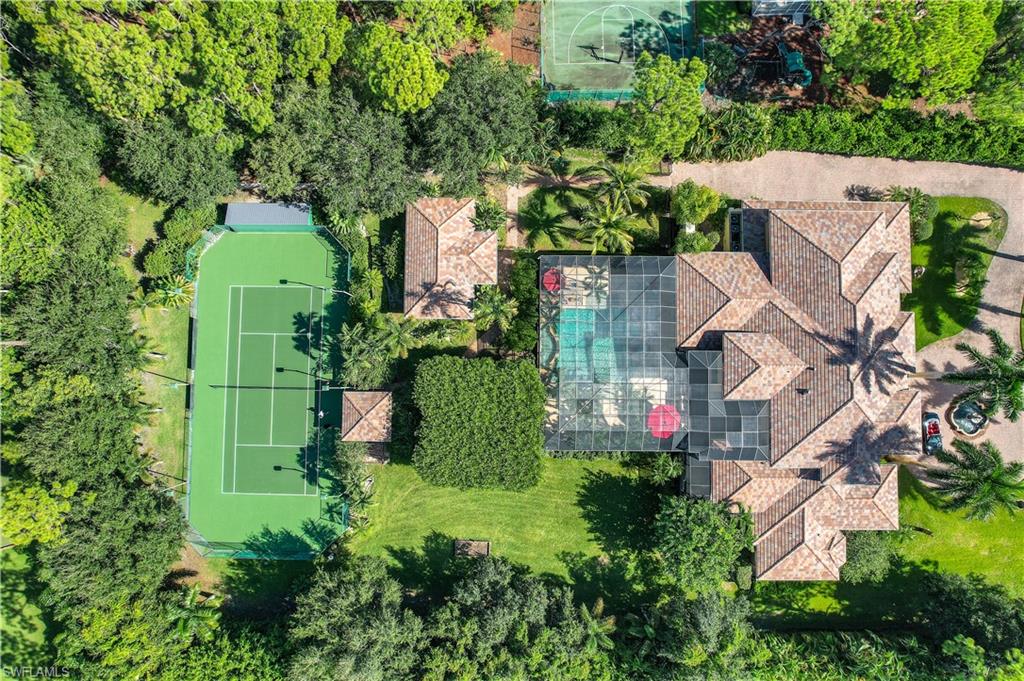 683 Hickory Road Naples, FL 34108 - Photo 39 of 42 an aerial view of a house