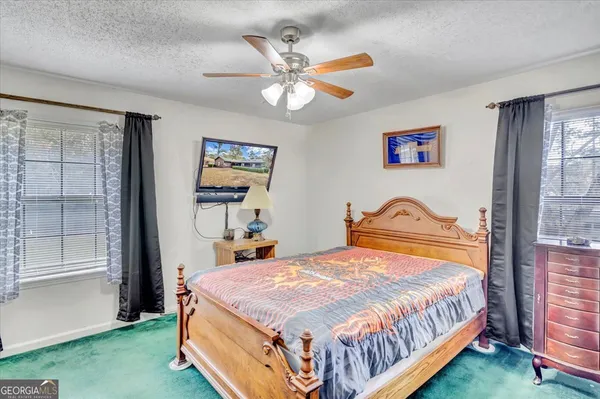 a view of a room with workspace