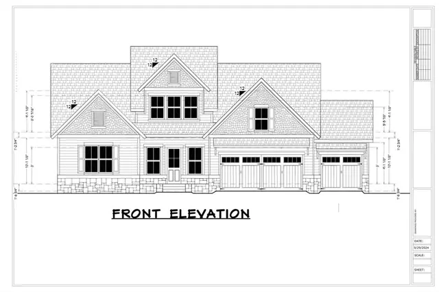 a black and white photo of a building